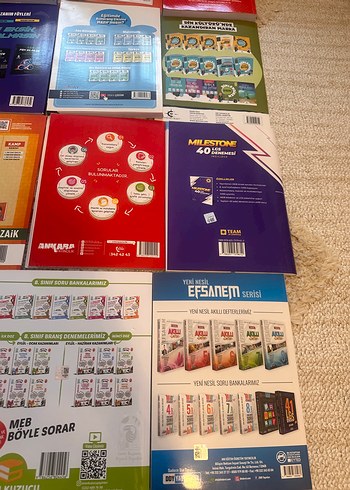 Beden Renk 20 KİTAP toplu 8 Sınıf LGS hazırlık sınav soruları