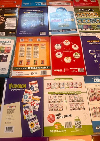 20 KİTAP toplu 8 Sınıf LGS hazırlık sınav soruları