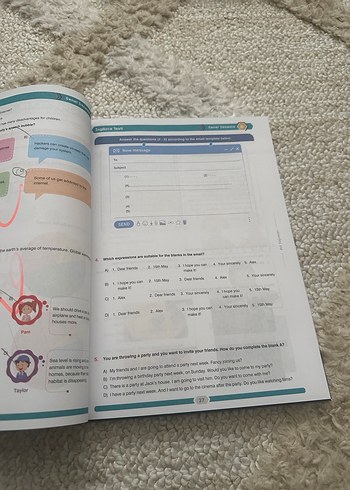 8. Sınıf 29 İngilizce Denemesi Kitabı LGS hazırlık - Görsel 4