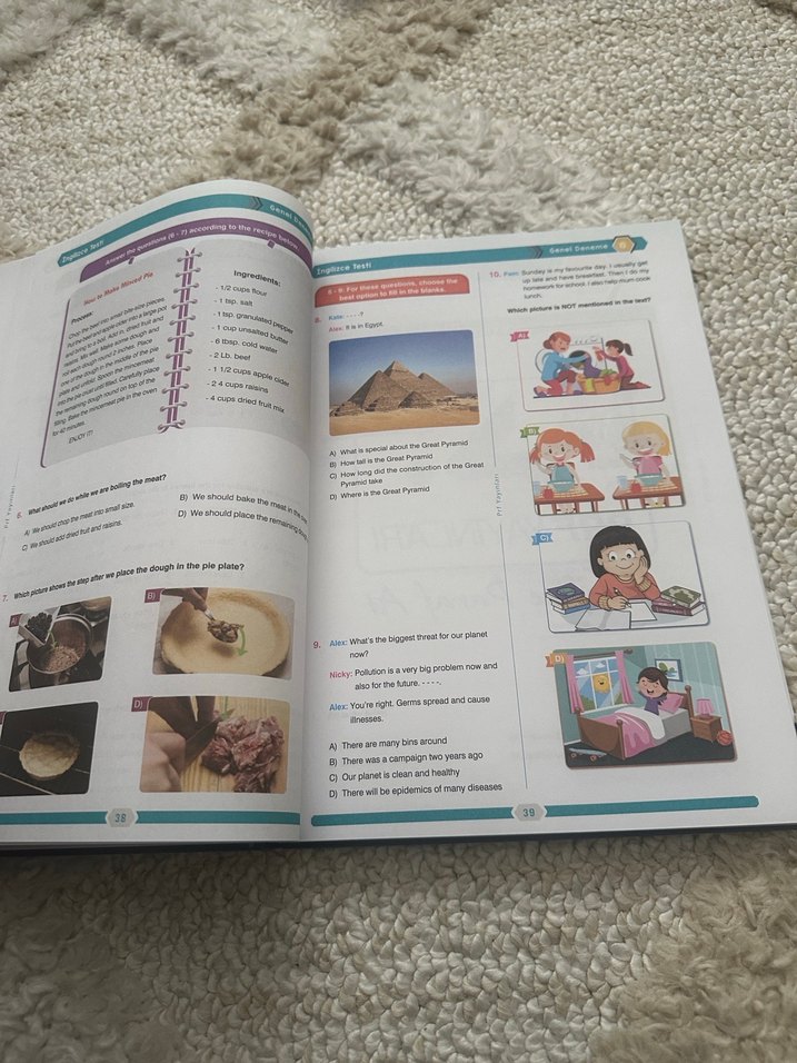 8. Sınıf 29 İngilizce Denemesi Kitabı LGS hazırlık - Görsel 3