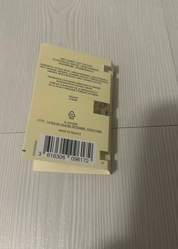 Jil Sander Sunrise Kadın Parfümü 1.2 ml - Görsel 3