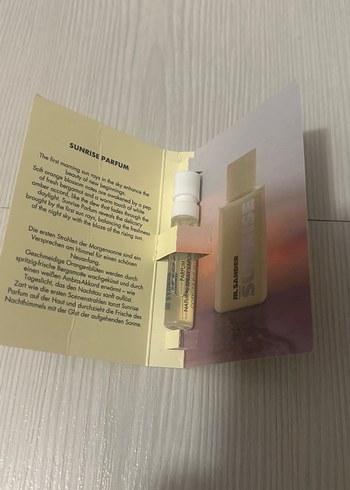 Jil Sander Sunrise Kadın Parfümü 1.2 ml - Görsel 2