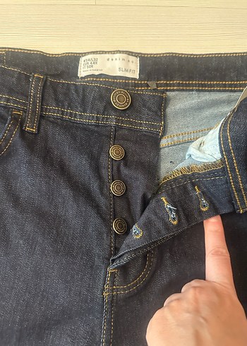 ERKEK Kot pantolon slim fit w34/L32 - Görsel 3