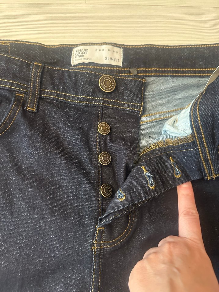 ERKEK Kot pantolon slim fit w34/L32 - Görsel 3