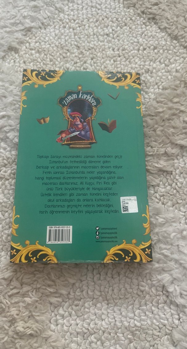 Zaman Koridoru çocuk macera kitap - Görsel 2