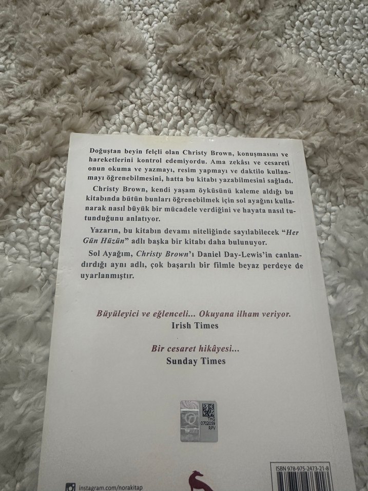 Sol Ayağım - Christy Brown - Görsel 2