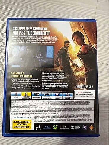 Diğer The Last of Us Remastered PS4