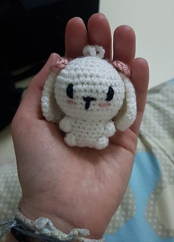 Amigurumi Tavşan Anahtarlık 