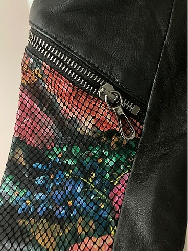 Derı ceket - Görsel 5