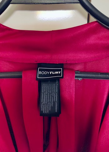 Bordo Uzun Kadın Sabahlık - Görsel 4