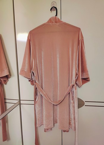 Pembe Kadın Sabahlık M Beden - Görsel 2