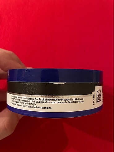 Beden Neutrogena Yoğun Nemlendiricili Bakım Kremi