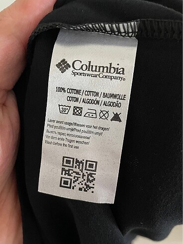 xl Beden siyah Renk Siyah Columbia T-Shirt