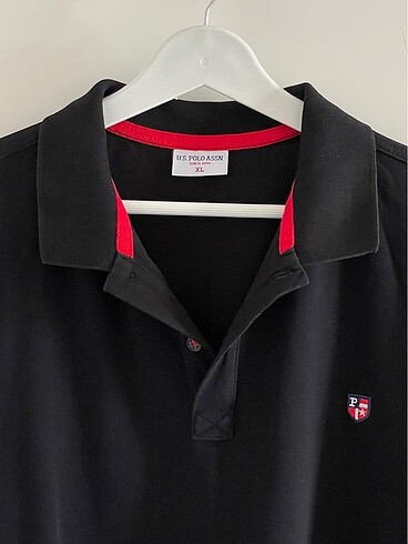 U.S. Polo Assn. Siyah Polo Yaka T-shirt