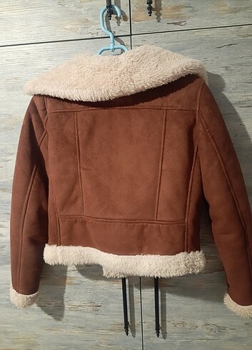 m Beden kahverengi Renk Pull&Bear Biker Ceket