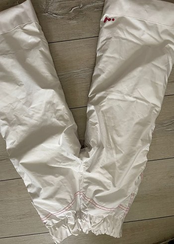 Decathlon Beyaz KIZ Kayak Pantolonu Fermuarlı