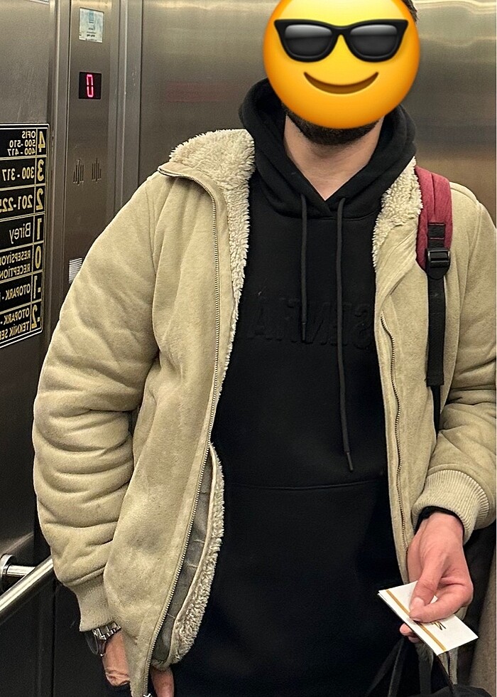 Erkek mont - Görsel 5