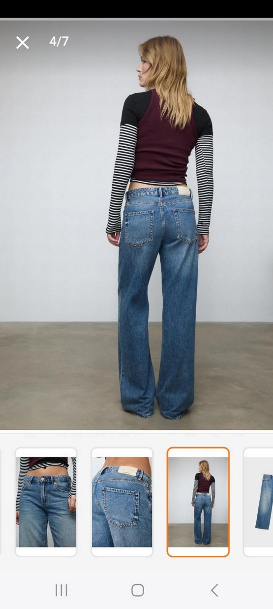 Stradivarius jean Pantolon - Görsel 2