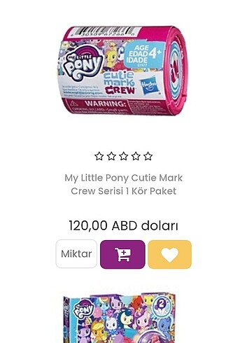  Beden My little pony