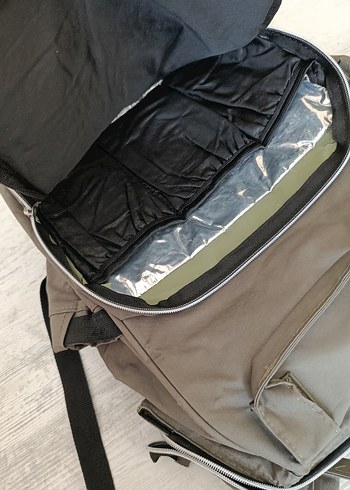 Gri Baskılı Bebek Çantası - Görsel 2