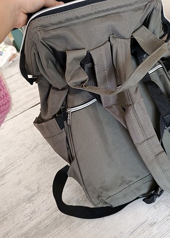 Gri Baskılı Bebek Çantası - Görsel 5