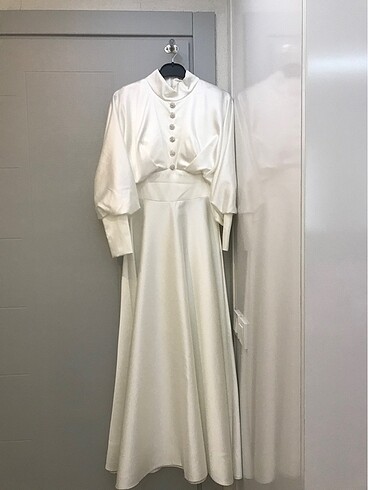 Tesettür abiye nikah elbisesi