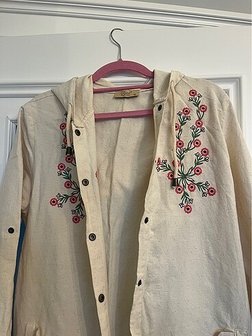 Keten ceket - Görsel 7