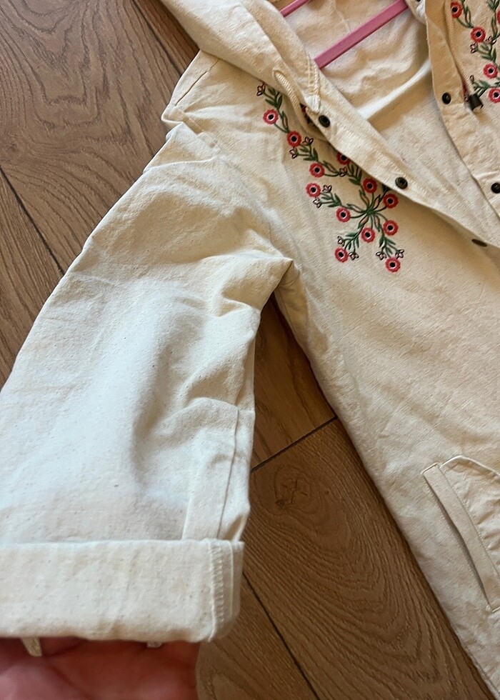 Keten ceket - Görsel 2