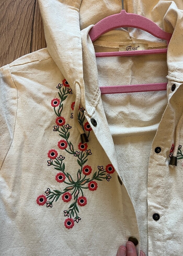 Keten ceket - Görsel 3