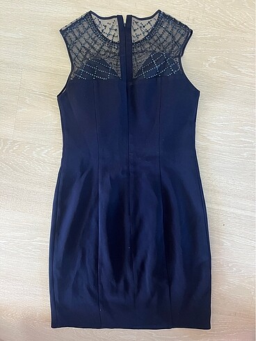 Lacivert abiye kısa elbise - Görsel 9