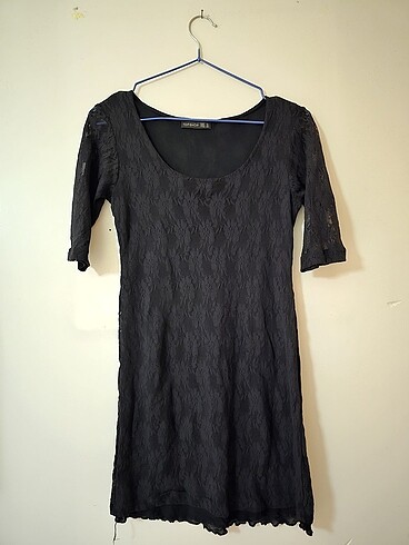 Topshop mini dantelli elbise