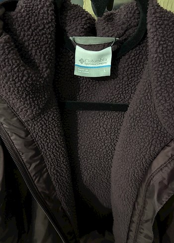 Columbia Bordo(Mora Çalan) Fermuarlı Kadın Yağmurlu Ceket - Görsel 2