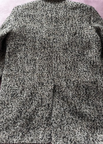 Zara Kadın Yünlü Oversize Ceket - Görsel 4