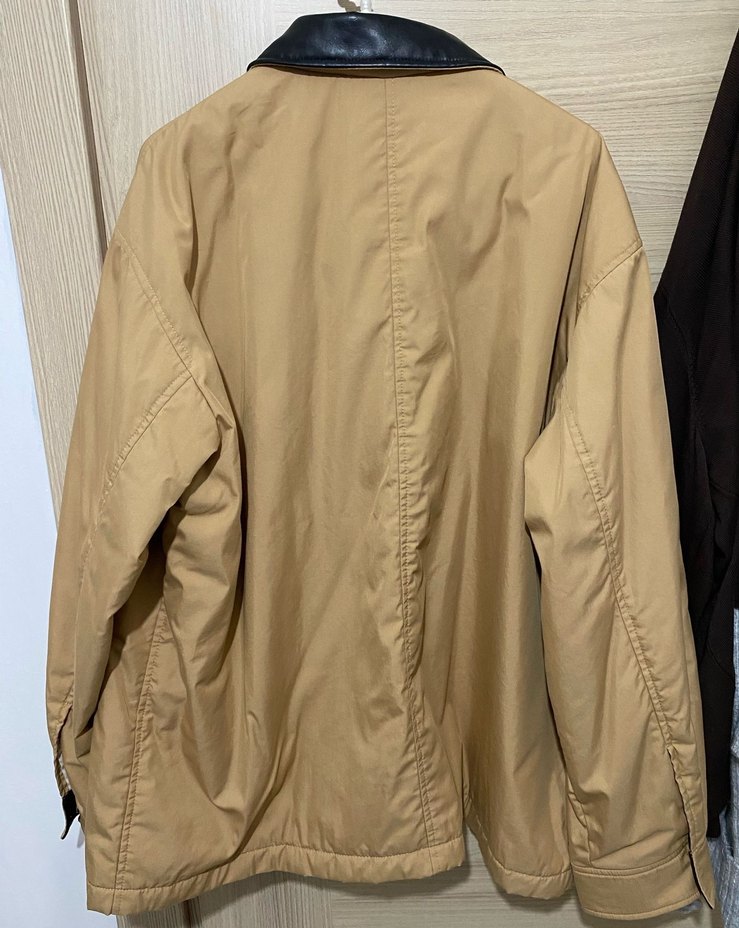 Zara Oversize Deri Detaylı Ceket - Görsel 3