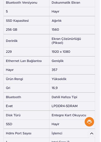 Huawei Matebook D15 I3-1115G4 8GB RAM 256GB SSD GRİ NOTEBOOK - Görsel 9