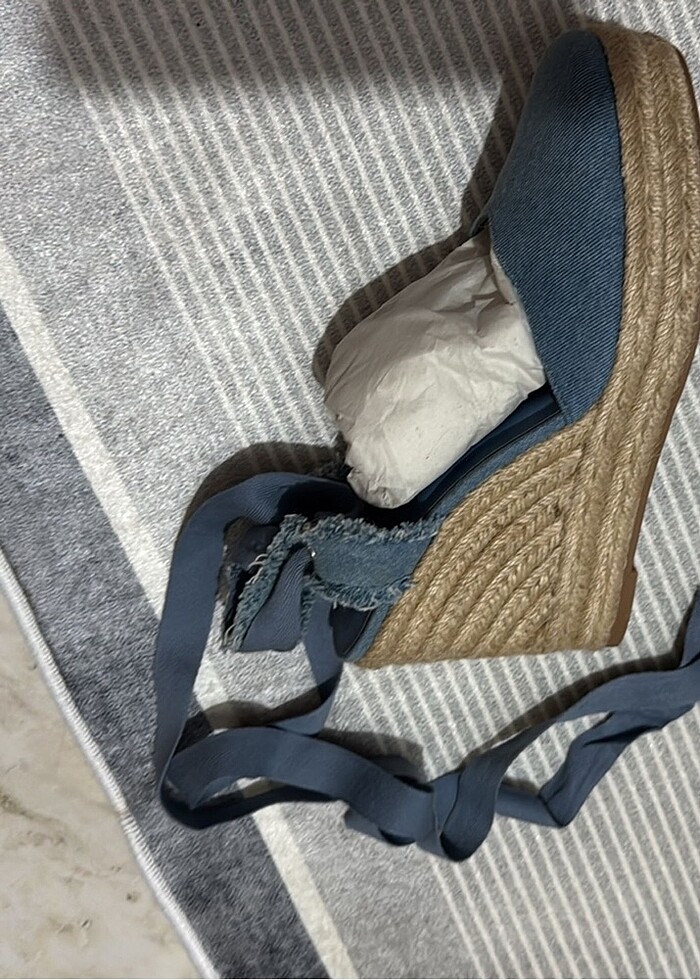 Stradivarius Dolgu Topuklu Ayakkabı - Görsel 2