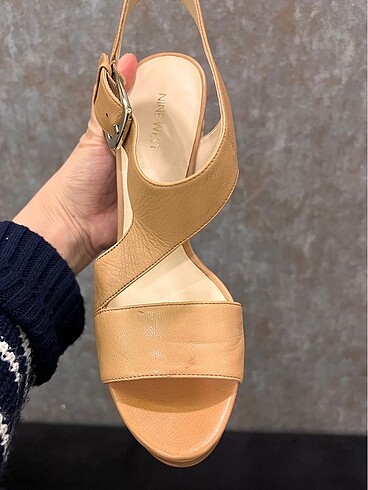 40 Beden ten rengi Renk Nine west ayakkabı