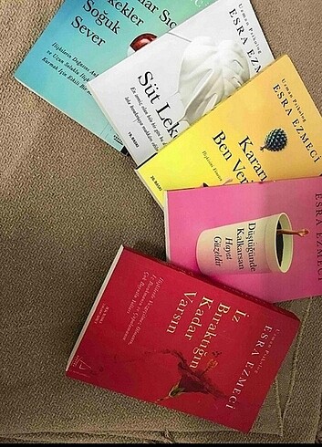 Esra ezmeci 5li set kitap 