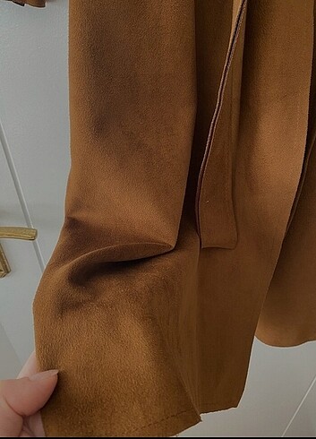m Beden camel Renk Kadın trenchcoat