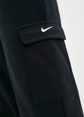 Nike Kadın Siyah Rahat Kesim Eşofman Altı