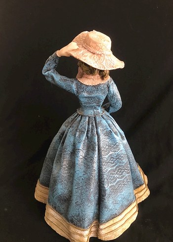 Mavi Pastel Renkli Kadın Bebek - Görsel 3