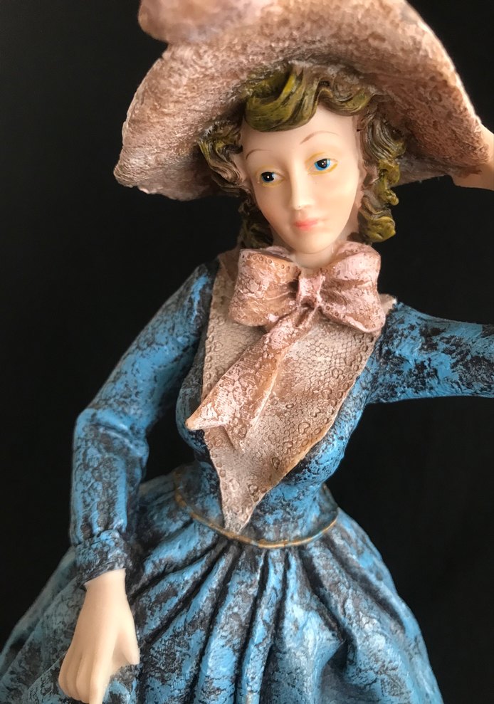 Mavi Pastel Renkli Kadın Bebek - Görsel 2