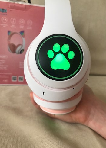 Pembe Pastel Bluetooth Kulaklık - Görsel 7