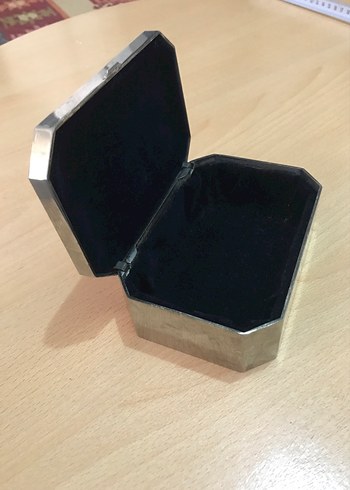 Gümüş renginde Takı Kutusu - Görsel 6