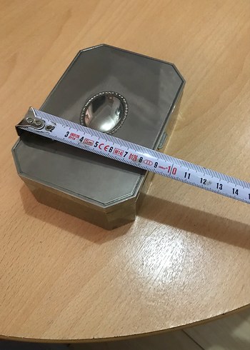 Gümüş renginde Takı Kutusu - Görsel 5