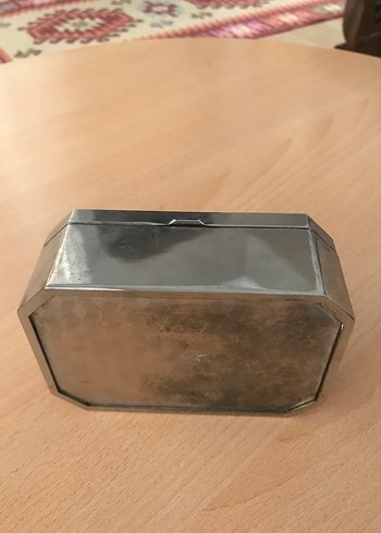 Gümüş renginde Takı Kutusu - Görsel 3