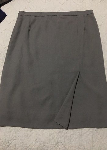 Vizon Midi Ofis tarzı etek - Görsel 4