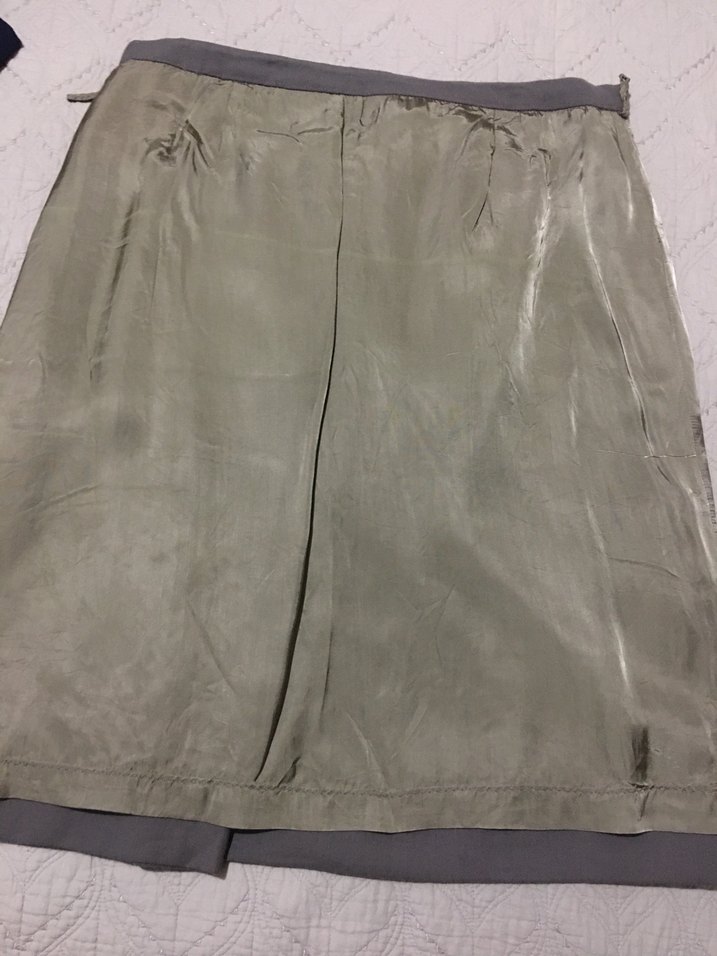 Vizon Midi Ofis tarzı etek - Görsel 5