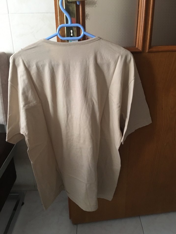 Bej Kısa Kollu Tişört - Görsel 2