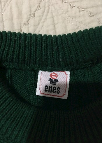 Yeşil Örgü Kadın Yün Kazak - Görsel 5